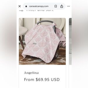 The Original Carseat Canopy by Canopy Couture